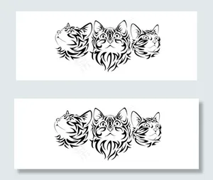 猫矢量图
