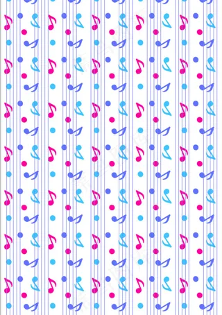 五线谱矢量底图