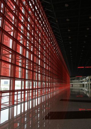 会展中心落地窗图片