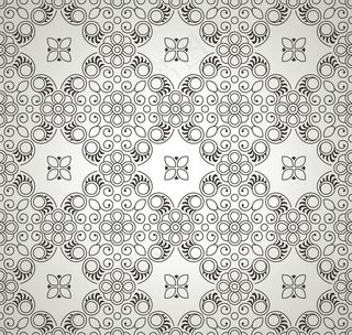 欧式花纹背景图片