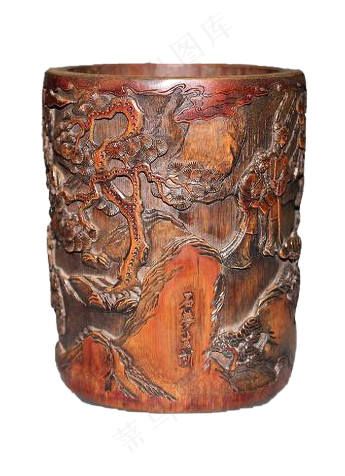 笔筒办公用品免抠素材PSD分层