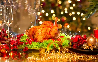 圣诞节烤鸡
