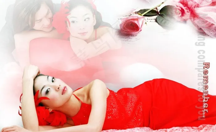 婚妙背景图片