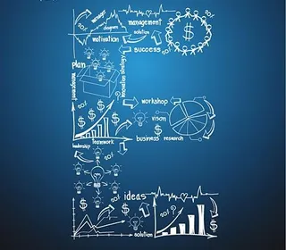 粉笔字商务素材