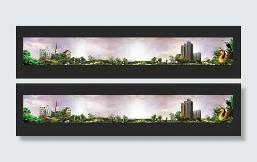 地产 绿化 海报 网站 通栏