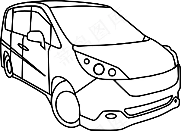 本田步车剪贴画