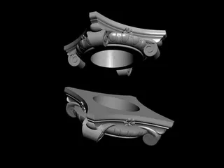 装饰石材模型图