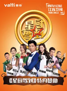 江苏卫视星厨驾到节目宣传海报
