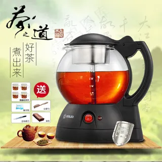 煮茶器中国风主图设计