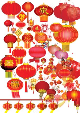 中国年 红灯笼