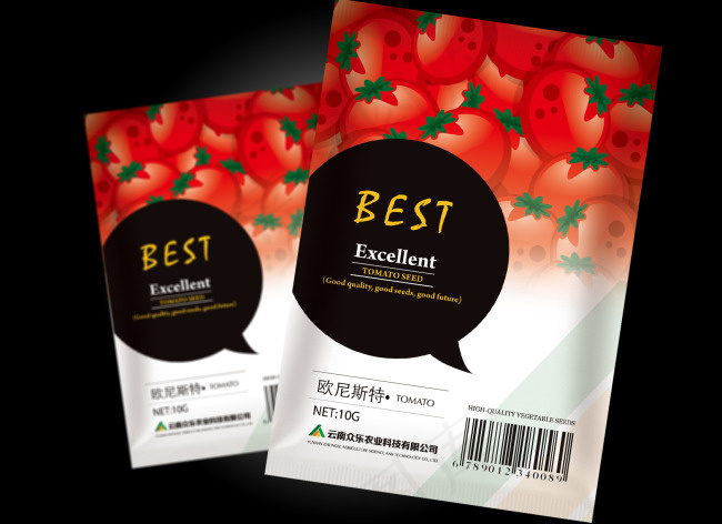 番茄优质种子包装