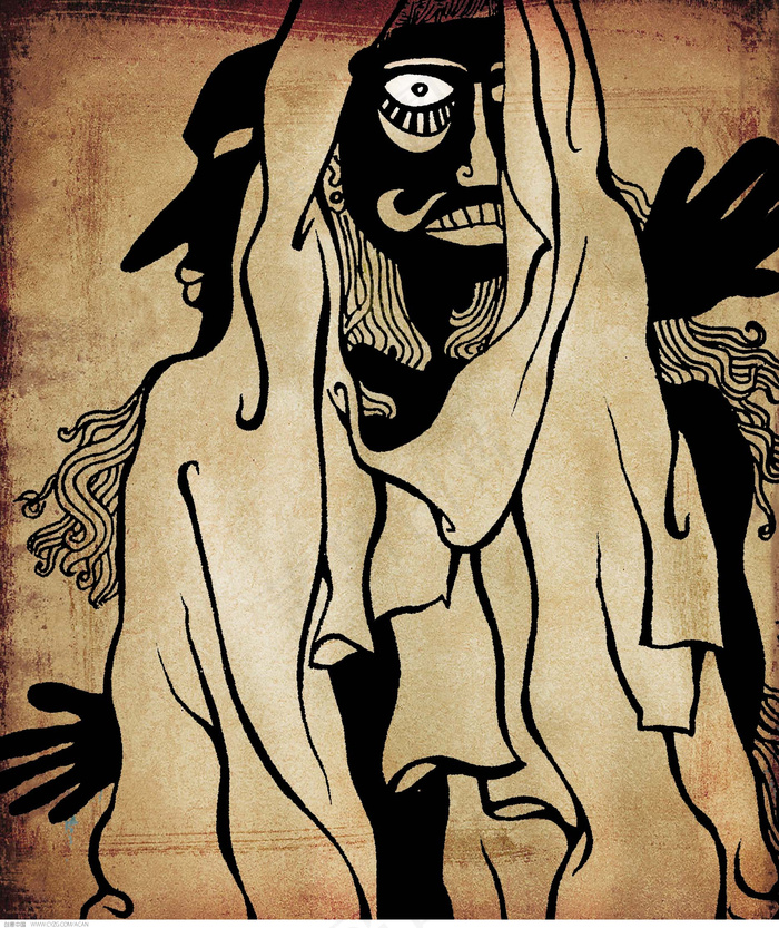 创意绘画艺术插画图片