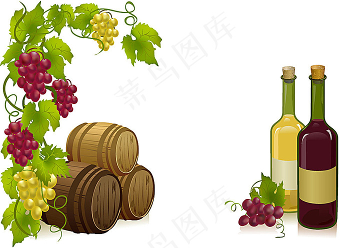 矢量红酒背景eps,ai矢量模版下载