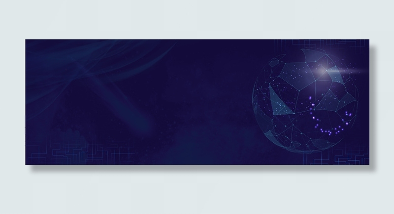 星球地球数据背景banner