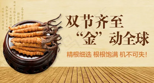 冬虫夏草 钻展 淘宝天猫 主图 活...(520X280(DPI:72))psd模版下载