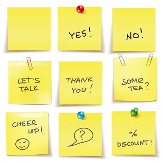 精美贴纸便利贴02——矢量素材 精美贴纸便利贴02——矢量素材