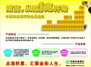 农业银行存金通图片