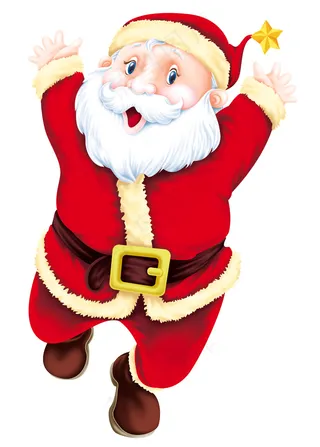 欢乐的圣诞老人