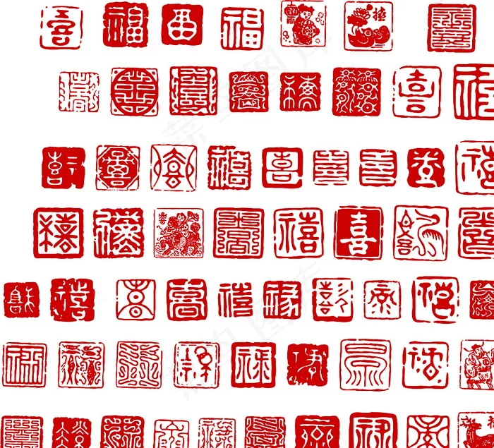 印章图片cdr矢量模版下载