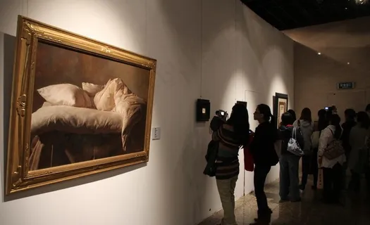 超写实油画展览图片 超写实油画展览图片