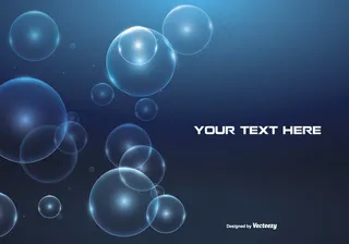 抽象气泡背景图