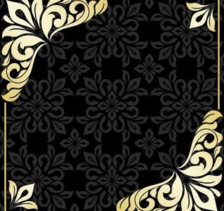 欧式花纹背景图片