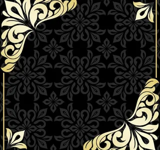 欧式花纹背景图片