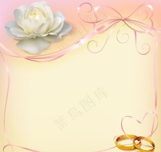 婚礼邀请卡图片