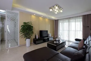 中式客厅装修设计效果图