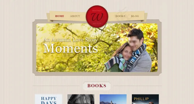 经典国外爱情网站PSD分层素材psd模版下载