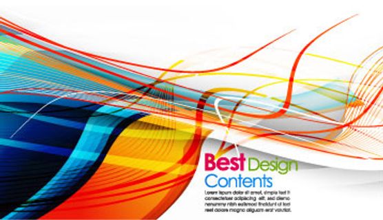 彩色条纹矢量2米