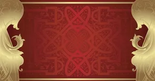 欧式华丽花纹背景图片