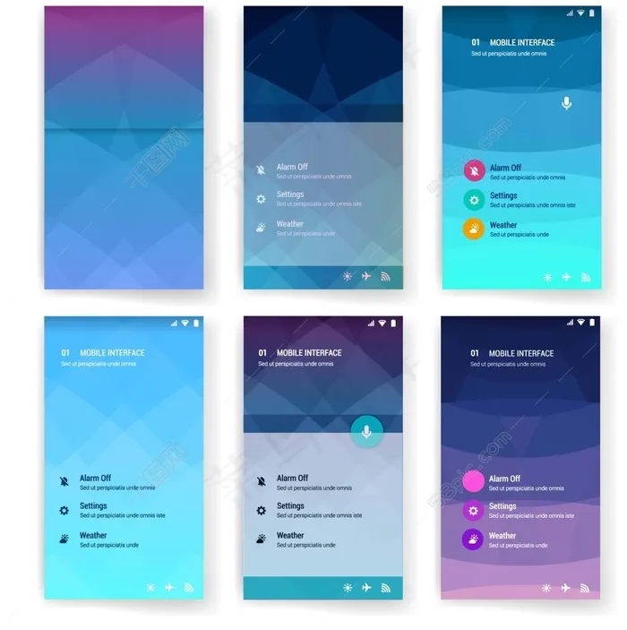 手机APP界面PSD源文件(7917X7954(DPI:300))psd模版下载