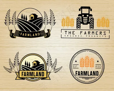 农场图标矢量素材