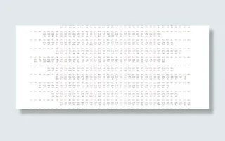 2011横版台历模板矢量图