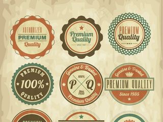 手绘做旧杂志英文标签促销海报背景元...