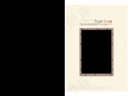 真爱婚纱模板