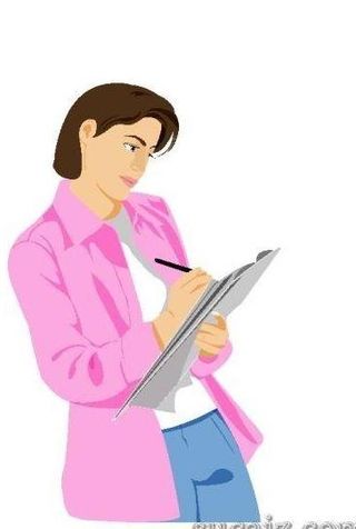 时尚人物矢量图