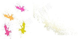 矢量 泼墨素材图片
