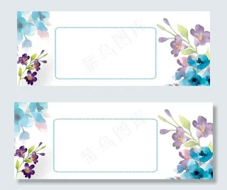 淘宝天猫服饰女装鲜花全屏海报