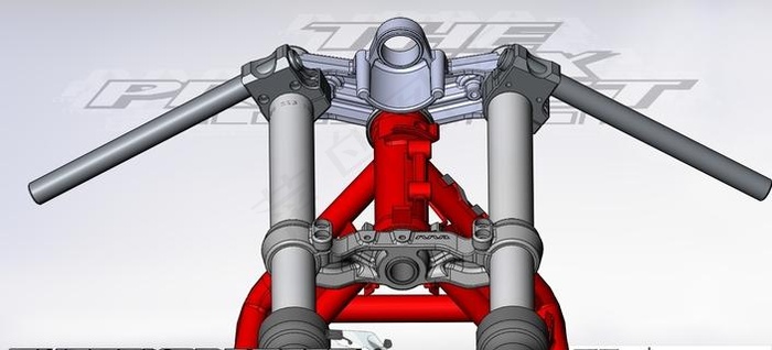 雅马哈trx 850股前端（三夹