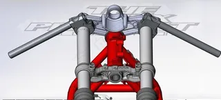 雅马哈trx 850股前端（三夹