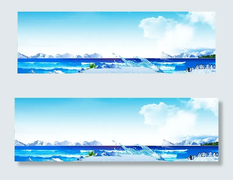 电商电器冰箱空调促销海报背景素材psd模版下载