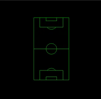 学校标准足球操场图片