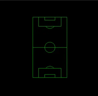 学校标准足球操场图片