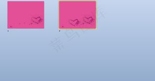 精选精美心形淡雅ppt背景免费下载