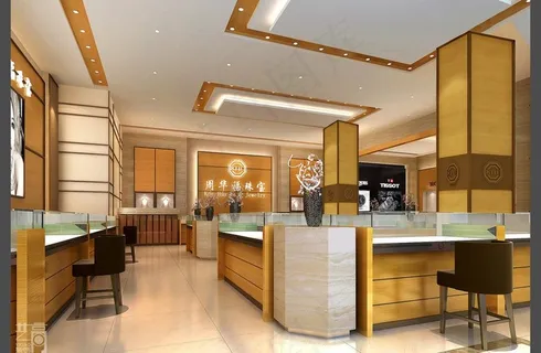 珠宝店设计3d效果图图片 珠宝店设计3d效果图图片