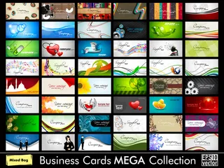 高档大气精致简洁名片设计模板