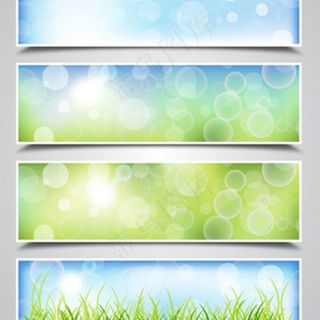 春天的背景虚化背景图