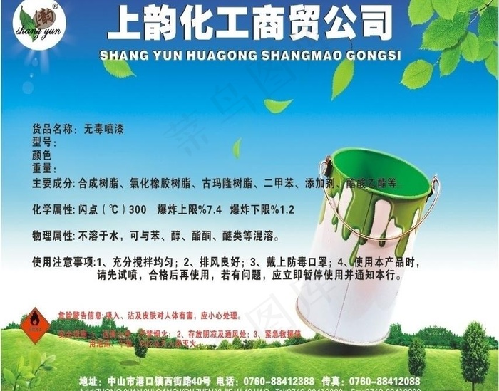 化工cdr矢量模版下载